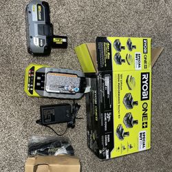 Ryobi V18 High Performance 3 Batteries 