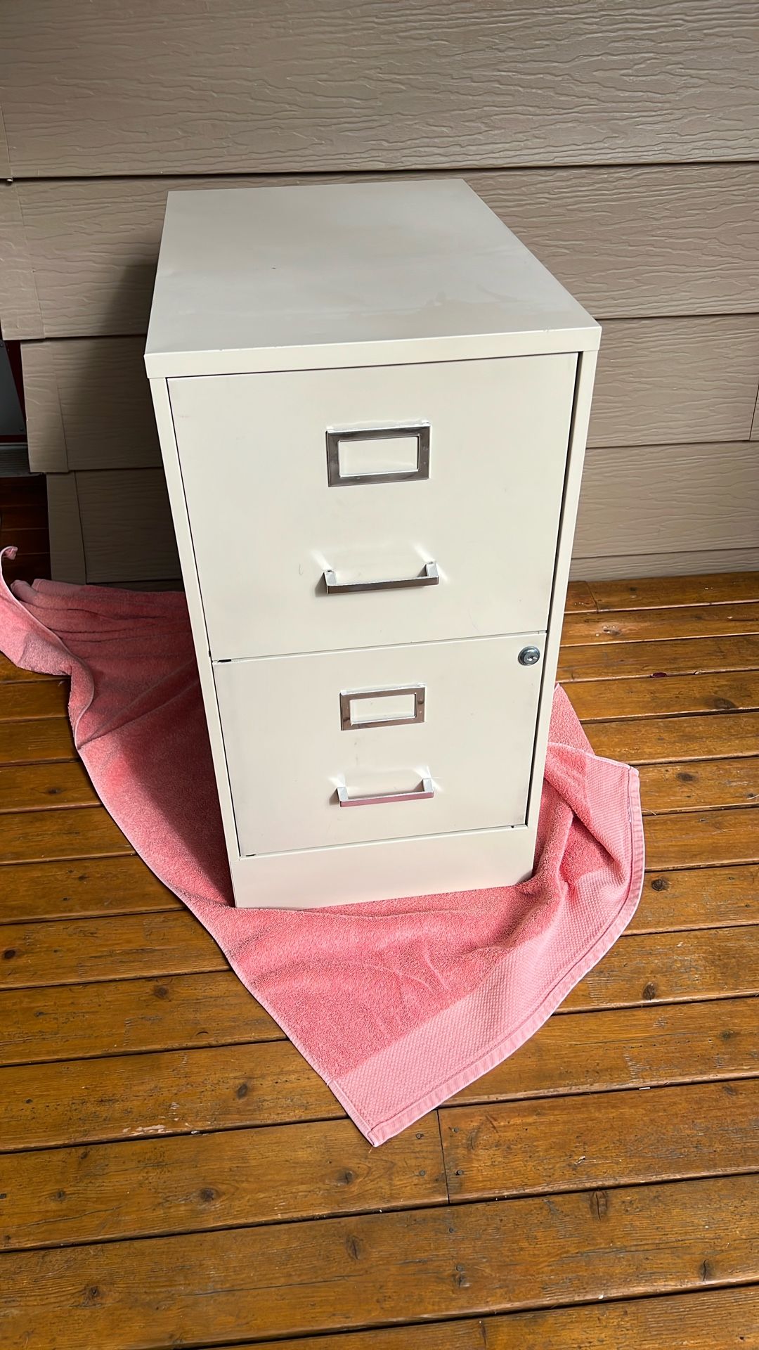 2 Drawer Metal Filing Cabinet