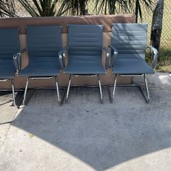 (4) Office Waiting Room Chairs $199 For All 4