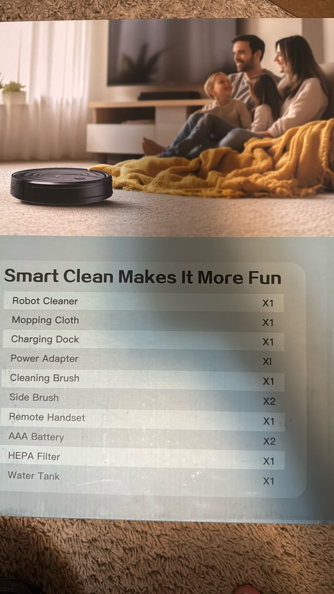 Robot Vacuum Cleaner