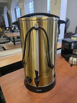 Gold Electric Coffee Urn - Gold