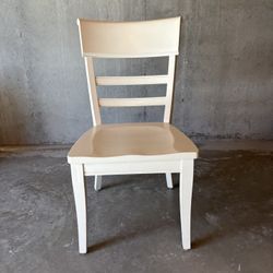White Wood Chair