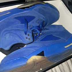 Duke Blue Devil BLUE SUEDE Nike AIR JORDANS