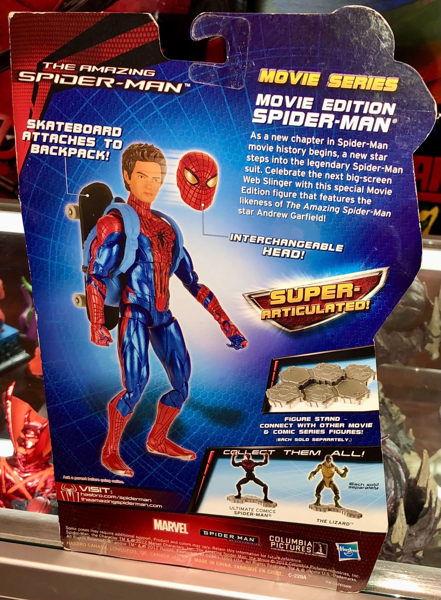 Marvel Walmart Exclusive Movie Series Edition The Amazing Spider