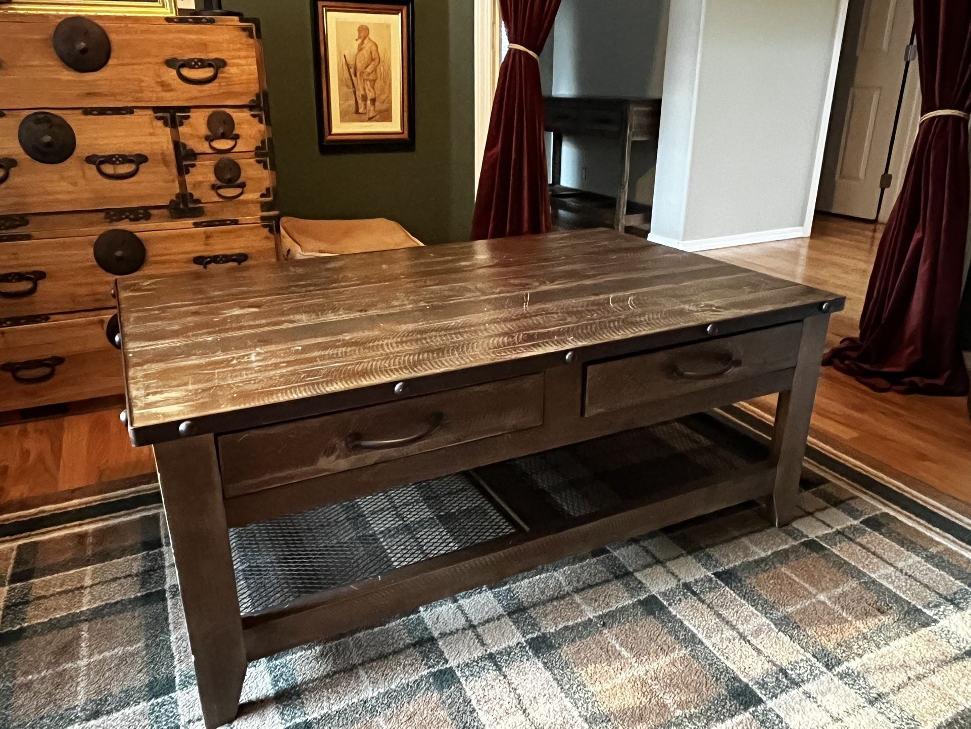 Matching Coffee Table & Credenza