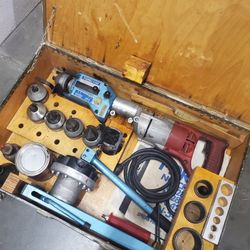 T-Drill T-50 Copper Pipe Tee Forming Notcher 