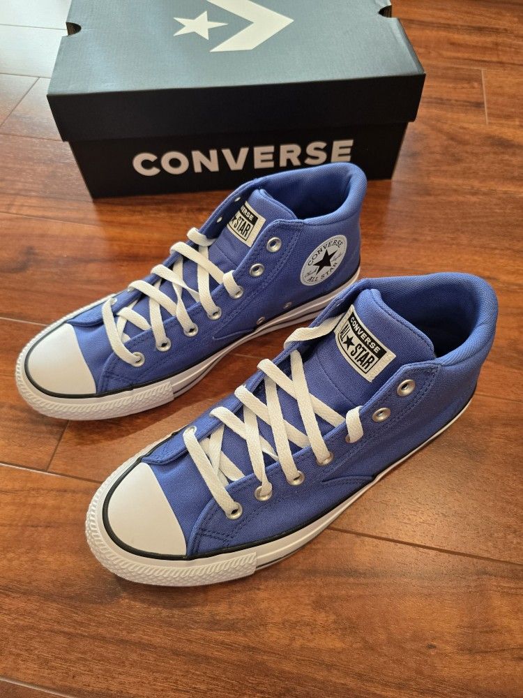 Converse Chuck Taylor Malden Street Sneakers Men's Size 10 Blue Canvas A05673F