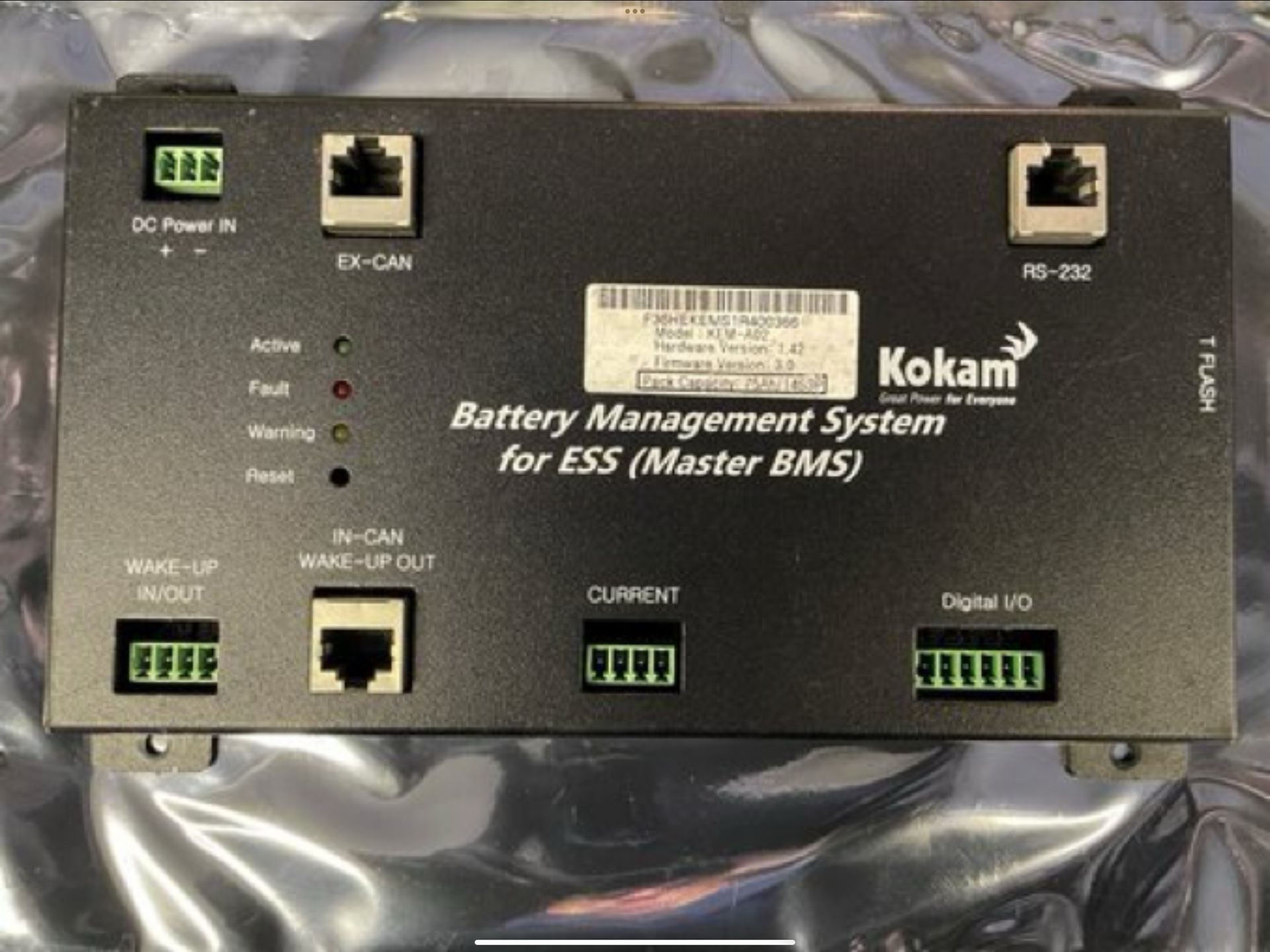 Kokam KEM-A02 Battery Management System #30064