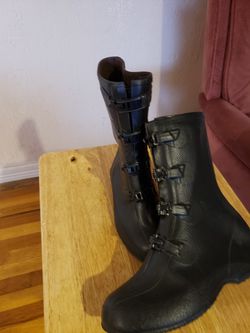 Galoshes (rain boots) from the 50's