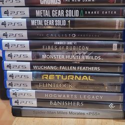 Playstation 5 games different prices please read