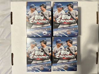 2020 Topps Chrome MLB Blaster box