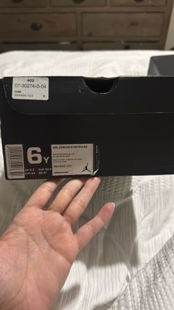 Air Jordan 6 retro BG 6Y