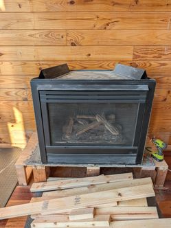 Heat & Glo 6000XL Direct Vent Propane Gas Fireplace with Remote