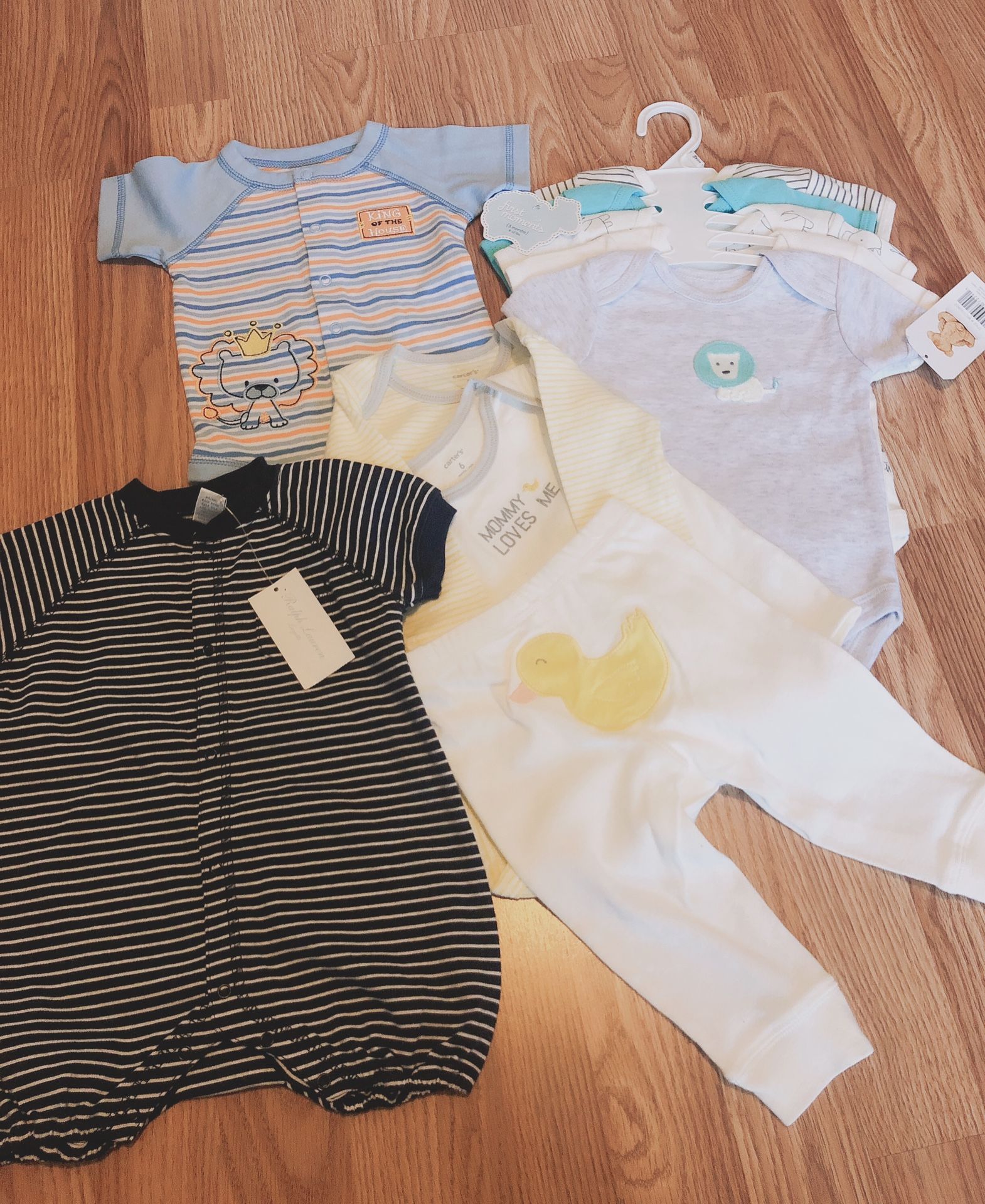 New with tags baby (3-6mo) onesies toddler clothes