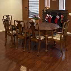 Dining Room Table. Cherry Wood. 200 Or OBO 