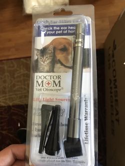 Doctor mom pet vet scope