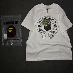 Bathing Ape X Chrome Hearts T Shirt