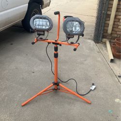 HDX halogen work lights