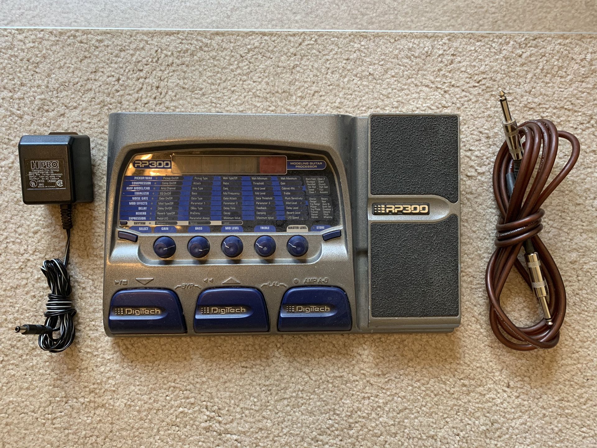 DigiTech RP300 digital effects pedal
