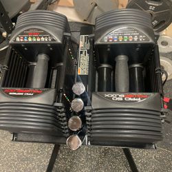 PowerBlock Pro 50 Adjustable Dumbbells With Stand