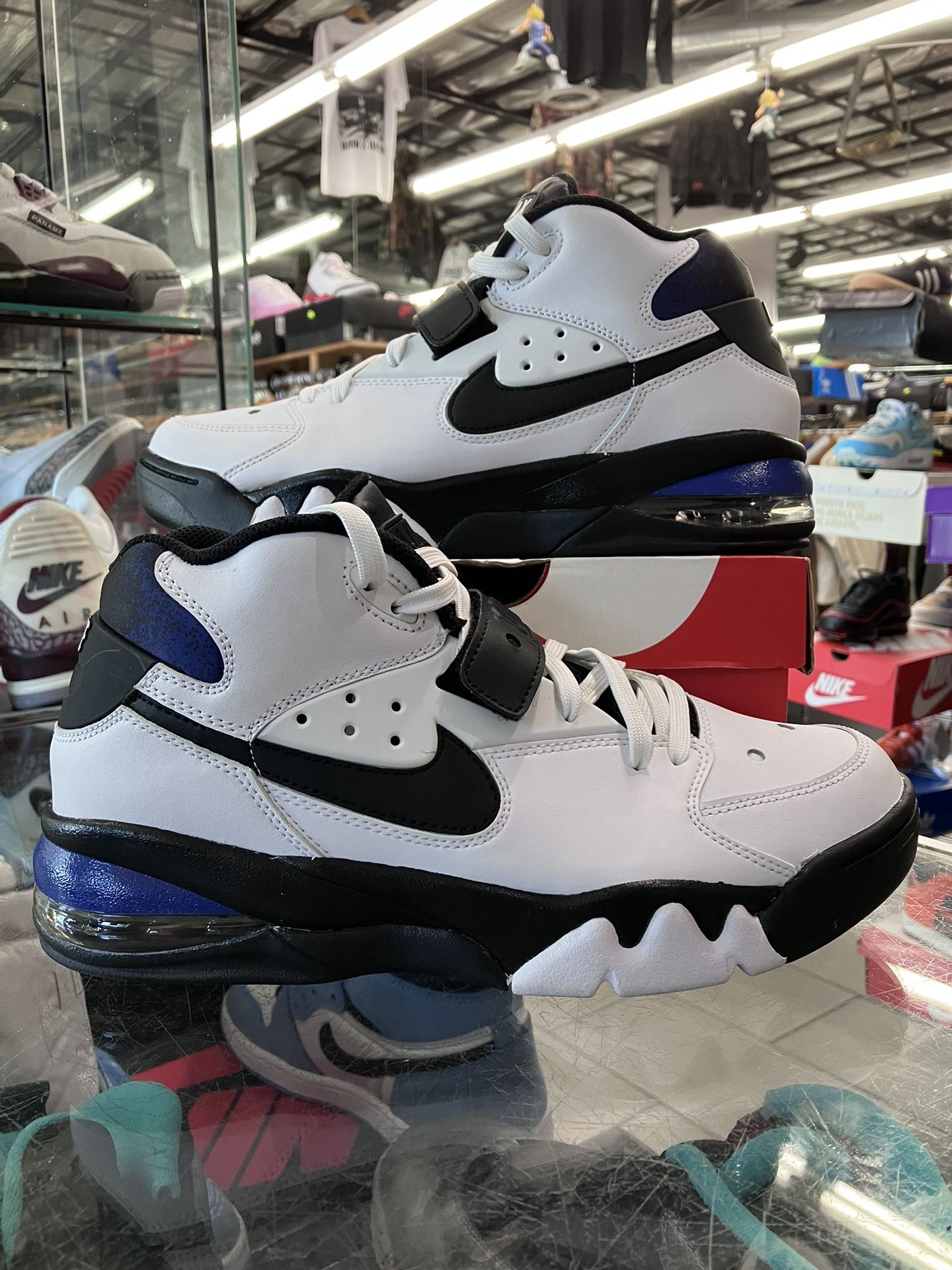 Nike Air Force Max White Black-Cobalt