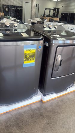 Washer and electric dryer set