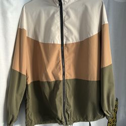 Windbreaker Sweater Tri-Color