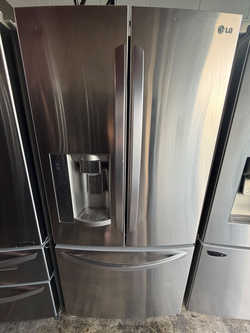 LG French Door Fridge – Stainless, Ice & Water