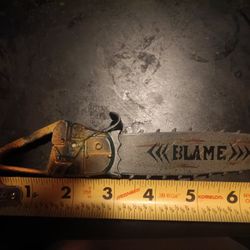 7 Inch Chainsaw Toy 