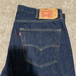Navy blue jeans 501s levi’s 