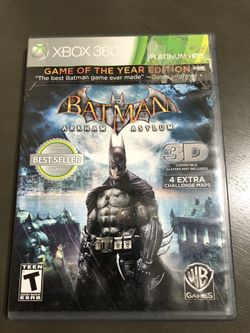 Batman Arkham Asylum Xbox 360