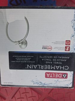 Delta Chamberlain Towel Ring Brushed Nickel