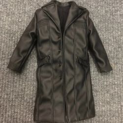 1/6 Leather Coat
