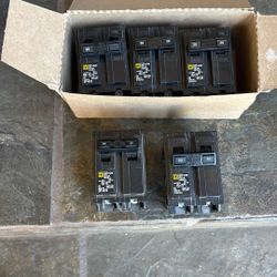 Square D 30A Two Pole Breaker 