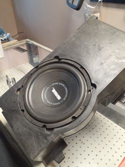 Small space bass tube..8inch sub