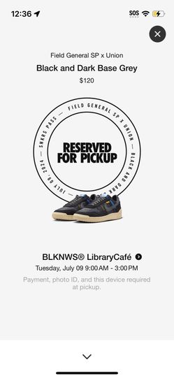 Union Field General Off Noir