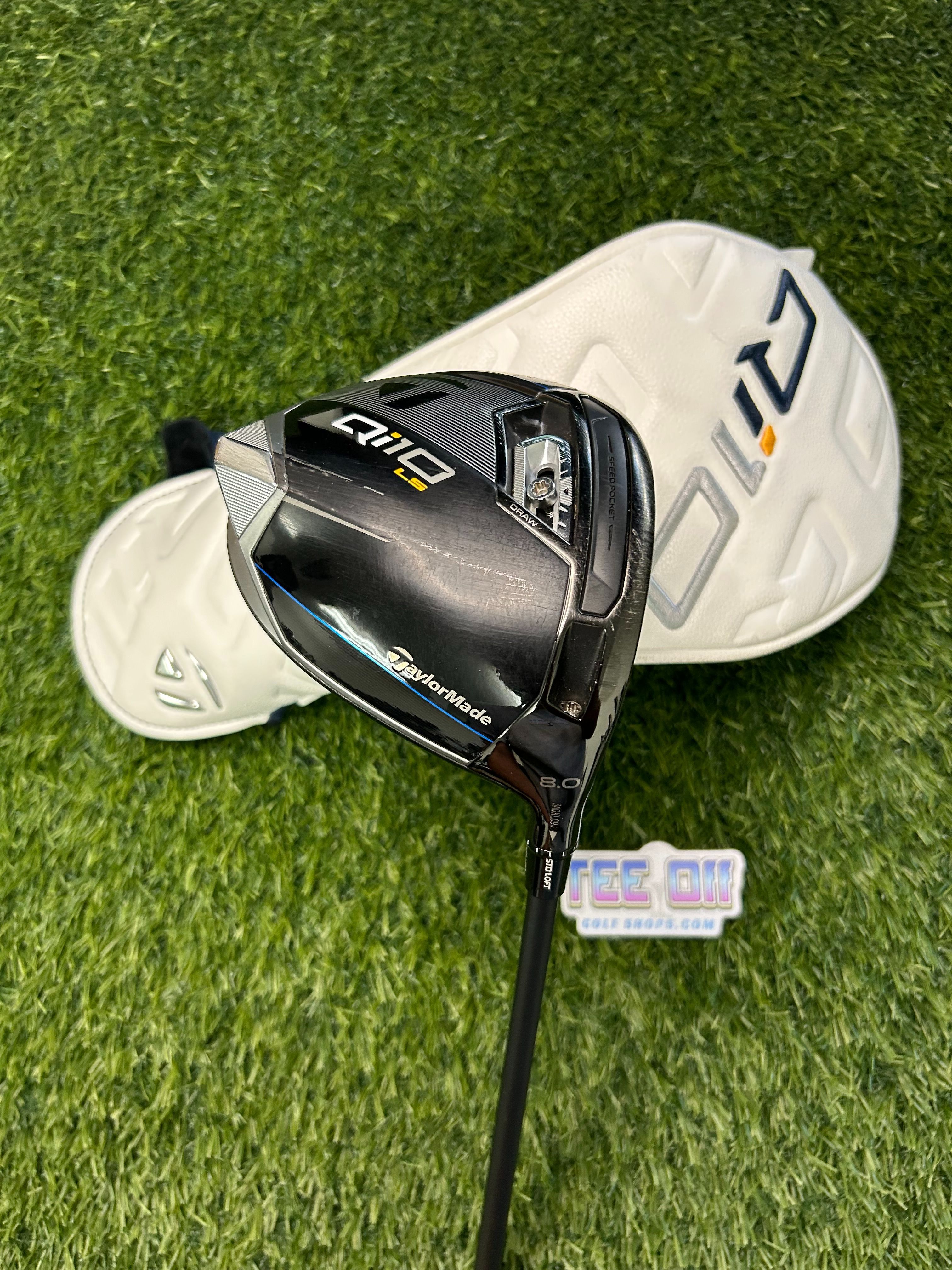 TaylorMade Qi10 LS Driver 8 Loft Projext X Stiff Flex GP Grip RH