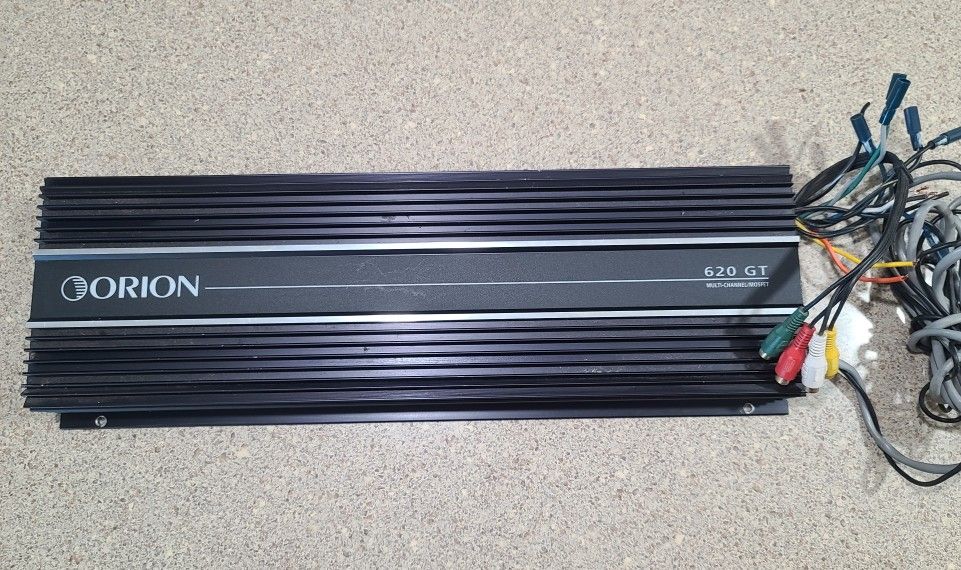 Orion 620 GT Car Amplifier Old-school Made In USA 