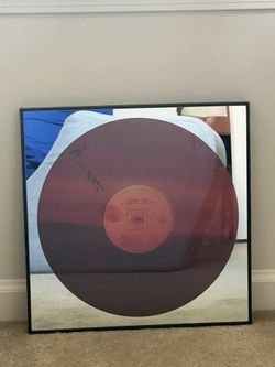 Johnny Cash Vinyl Record Mirror