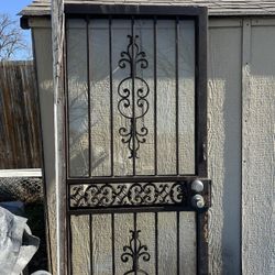 Steel Security Door w/Glass - SERIOUS BUYERS!!!
