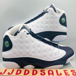 Nike Air Jordan 13 Retro 'Obsidian Powder Blue White' 414571-144 Men's Sz 13 NIB New