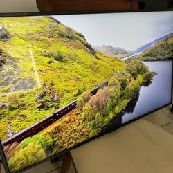 Samsung 43-inch QLED 4K Smart TV from the Q60 series.