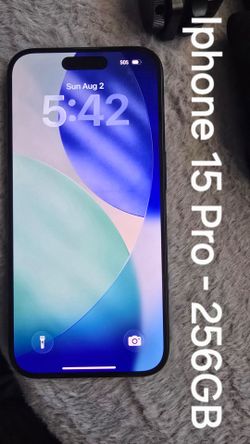 Iphone 15 PRO - 256GB - For AT&T Use ONLY