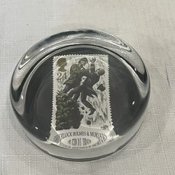 Sherlock Holmes & Moriarty “The Final Problem” Dome Paper Weight
