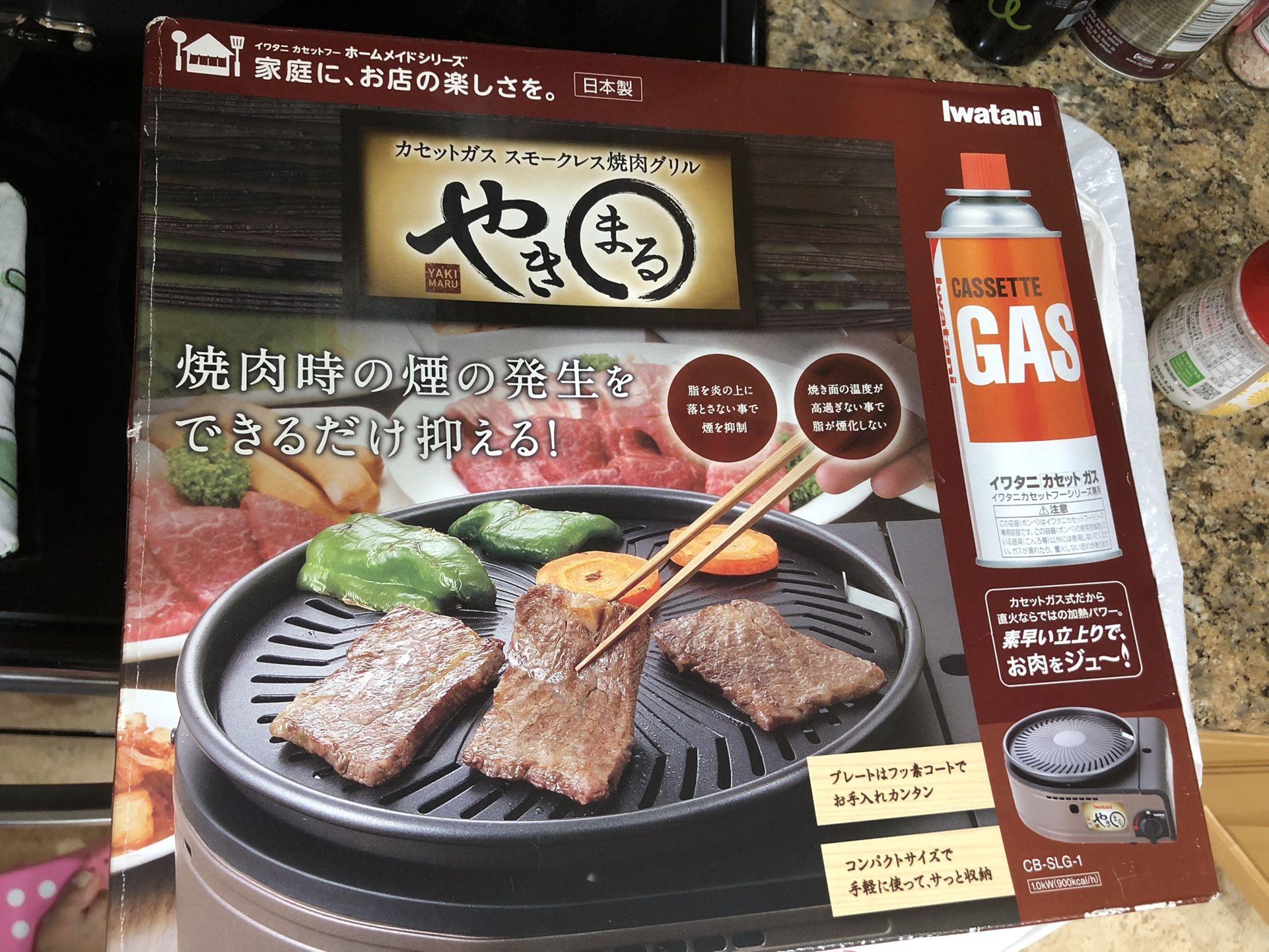Japanese BBQ grill yakiniku iwatani