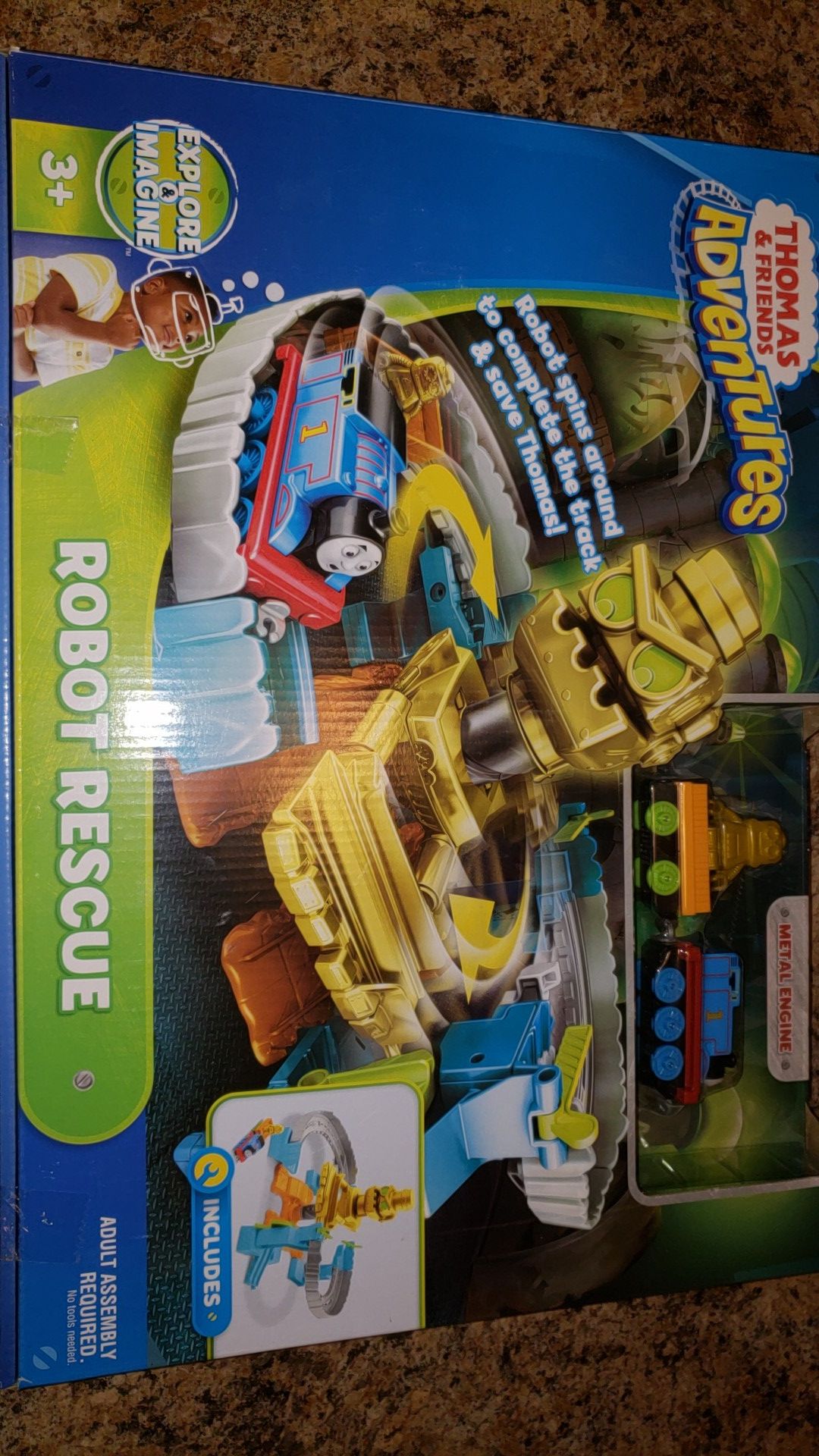 Thomas and friends robot rescue