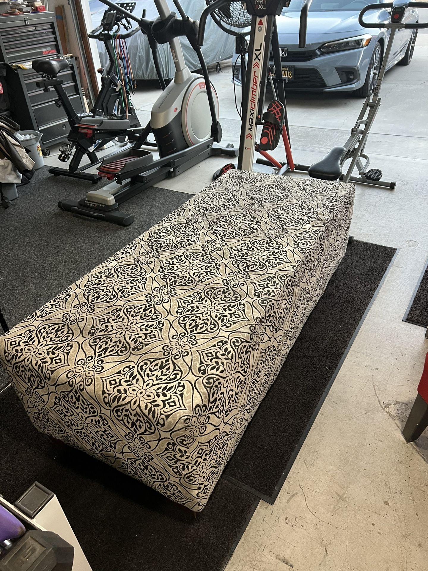 Modern Long Ottoman Bench