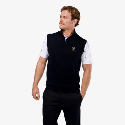 Barstool Sports Quarter Zip Vest