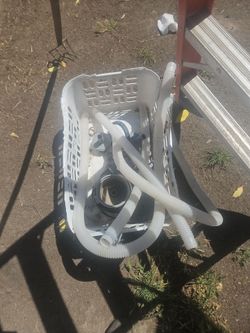 Box of Intex pool parts
