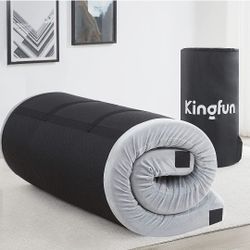$70 KINGFUN MEMORY FOAM SINGLE CAMPING MATTRESS